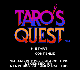 Taro's Quest (USA) (Proto)